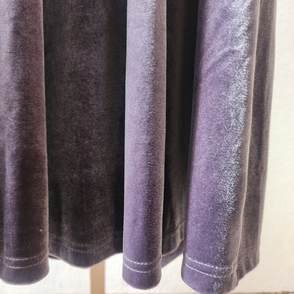 Gorgeous Lulus Gown, Lavendar Velveteen - Picture 7 of 7